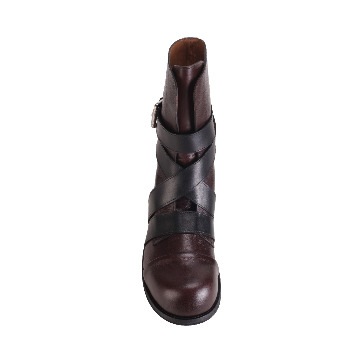 Belt Boot Egonlab dark brown man