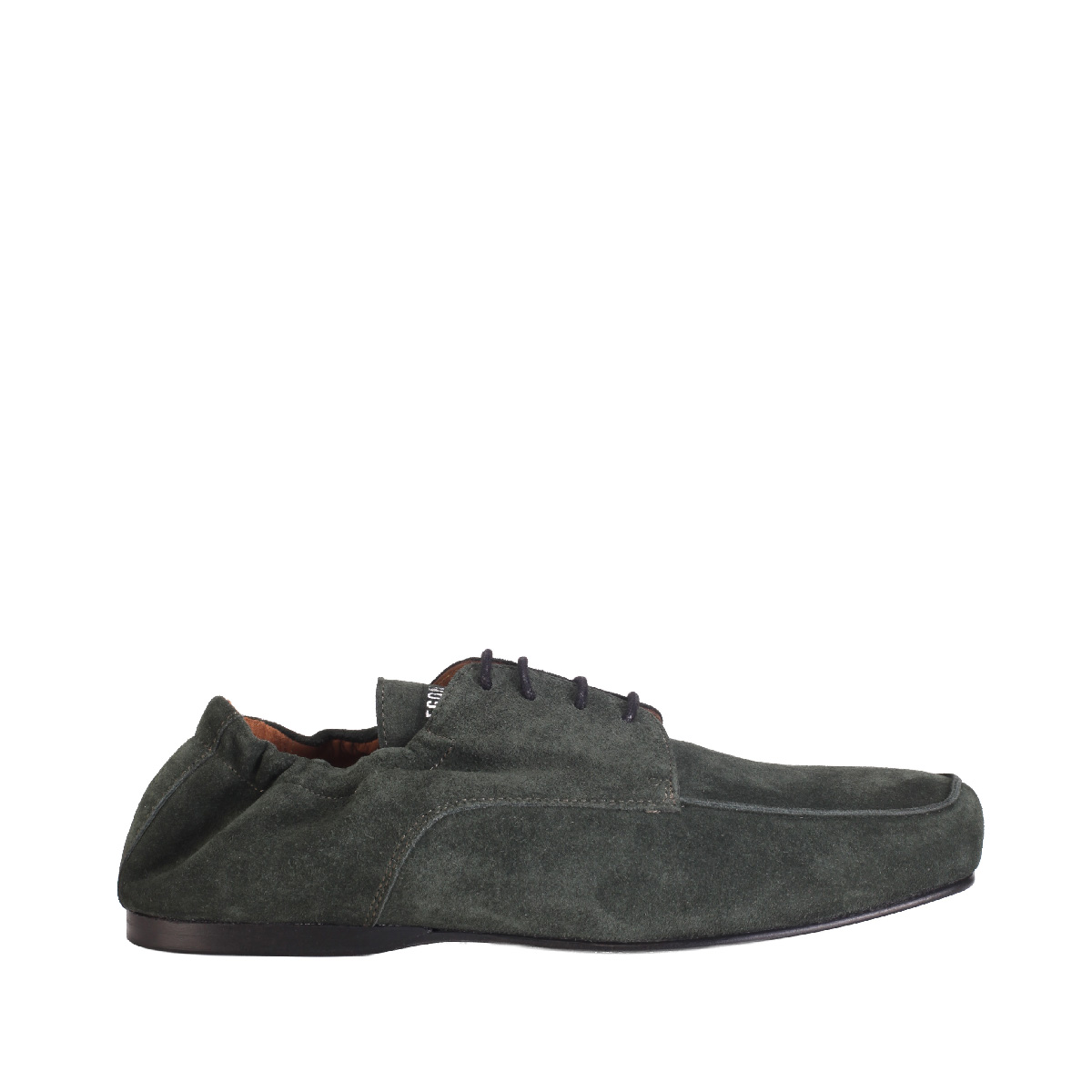 EGOBALLERINA Egonlab lace up loafers man dark green