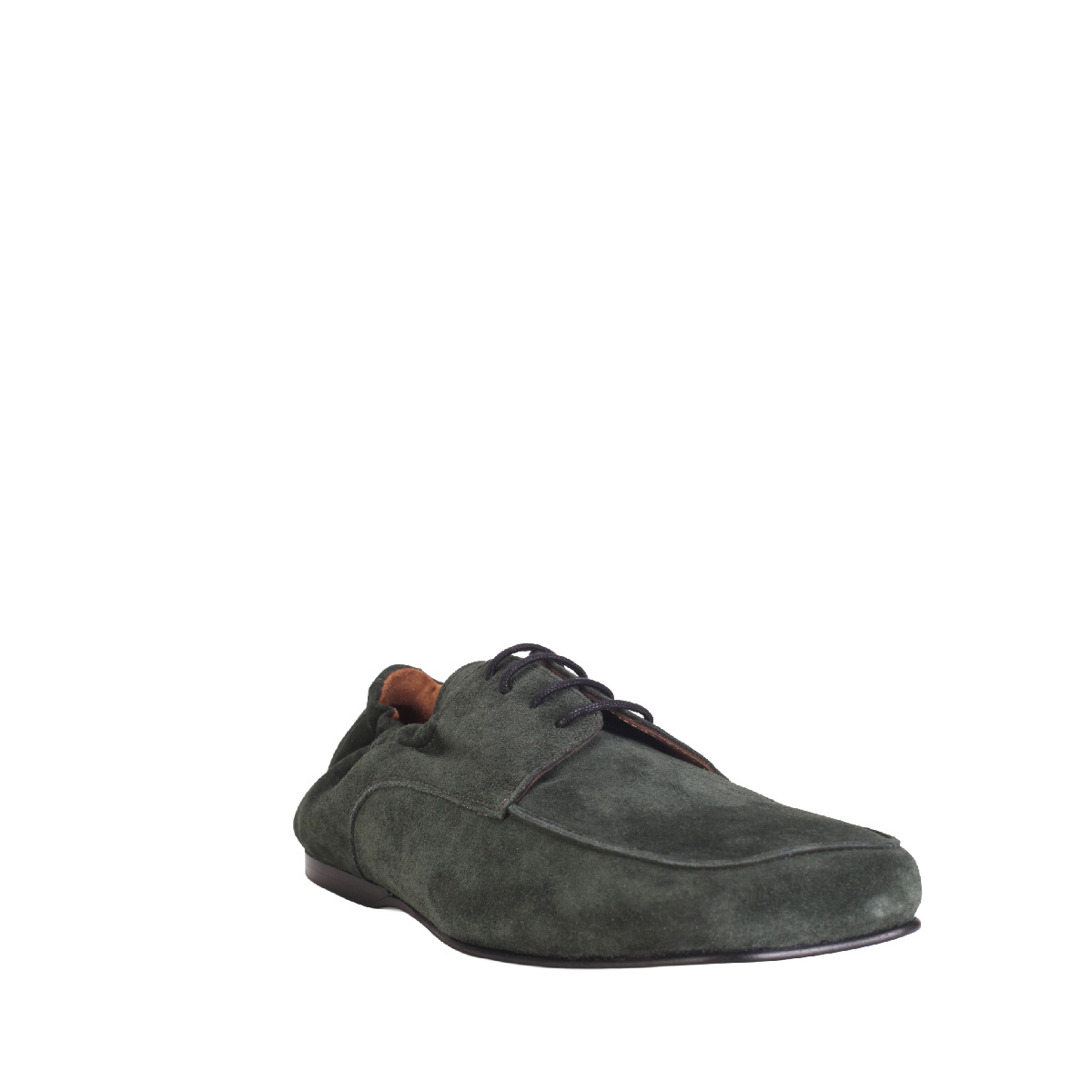 EGOBALLERINA Egonlab lace up loafers man dark green