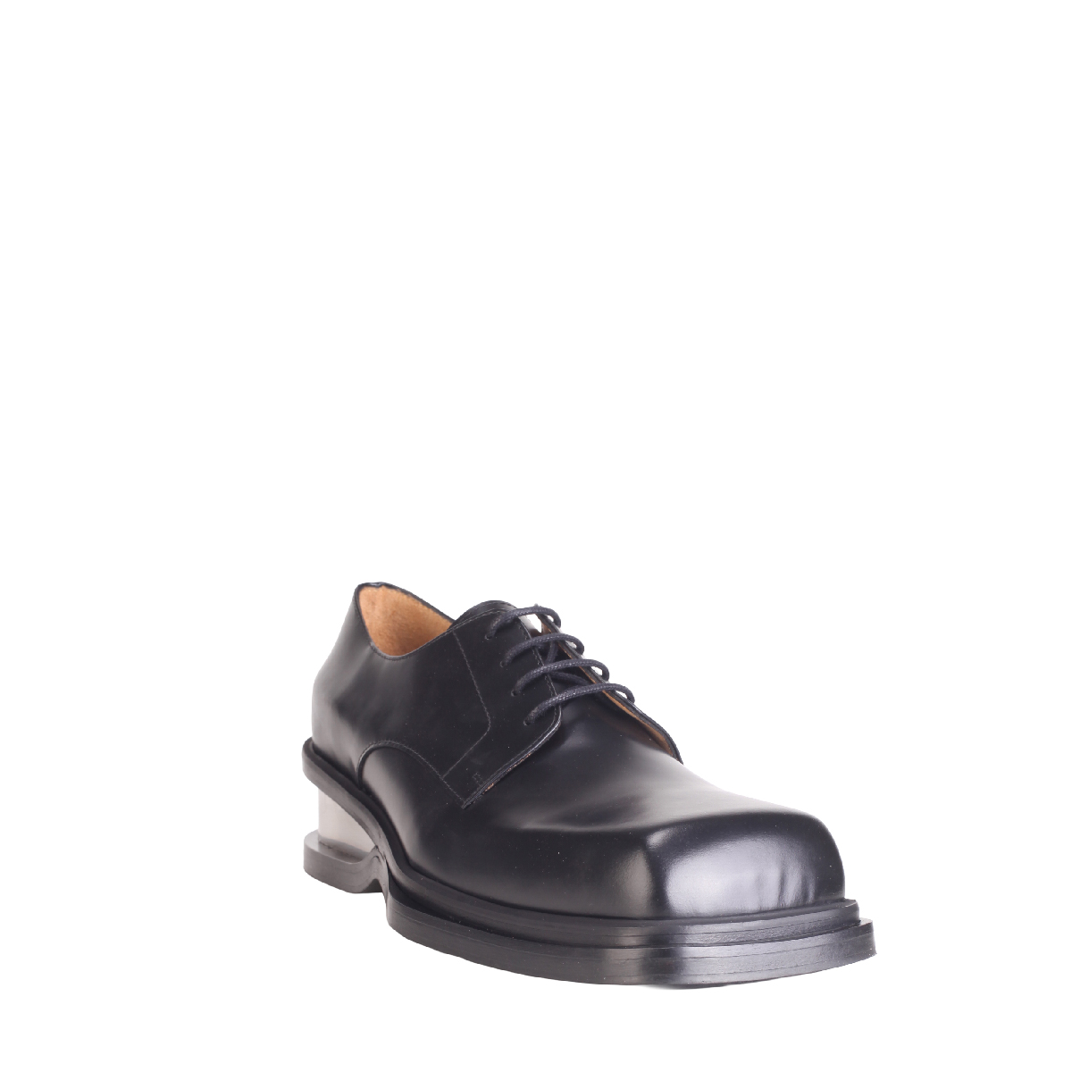 Egonlab derby black leather man
