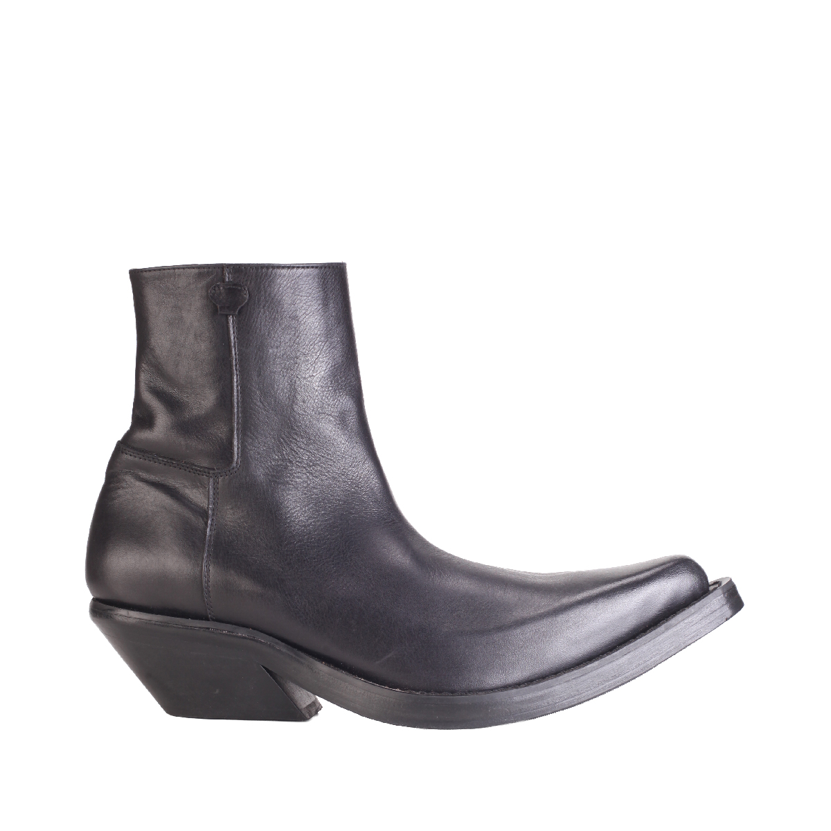 Egonlab spike boot black leather man 