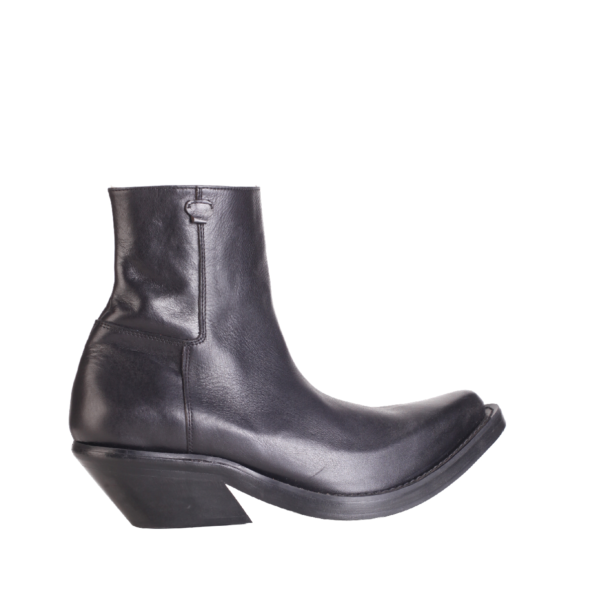  Egonlab spike boot black leather man 