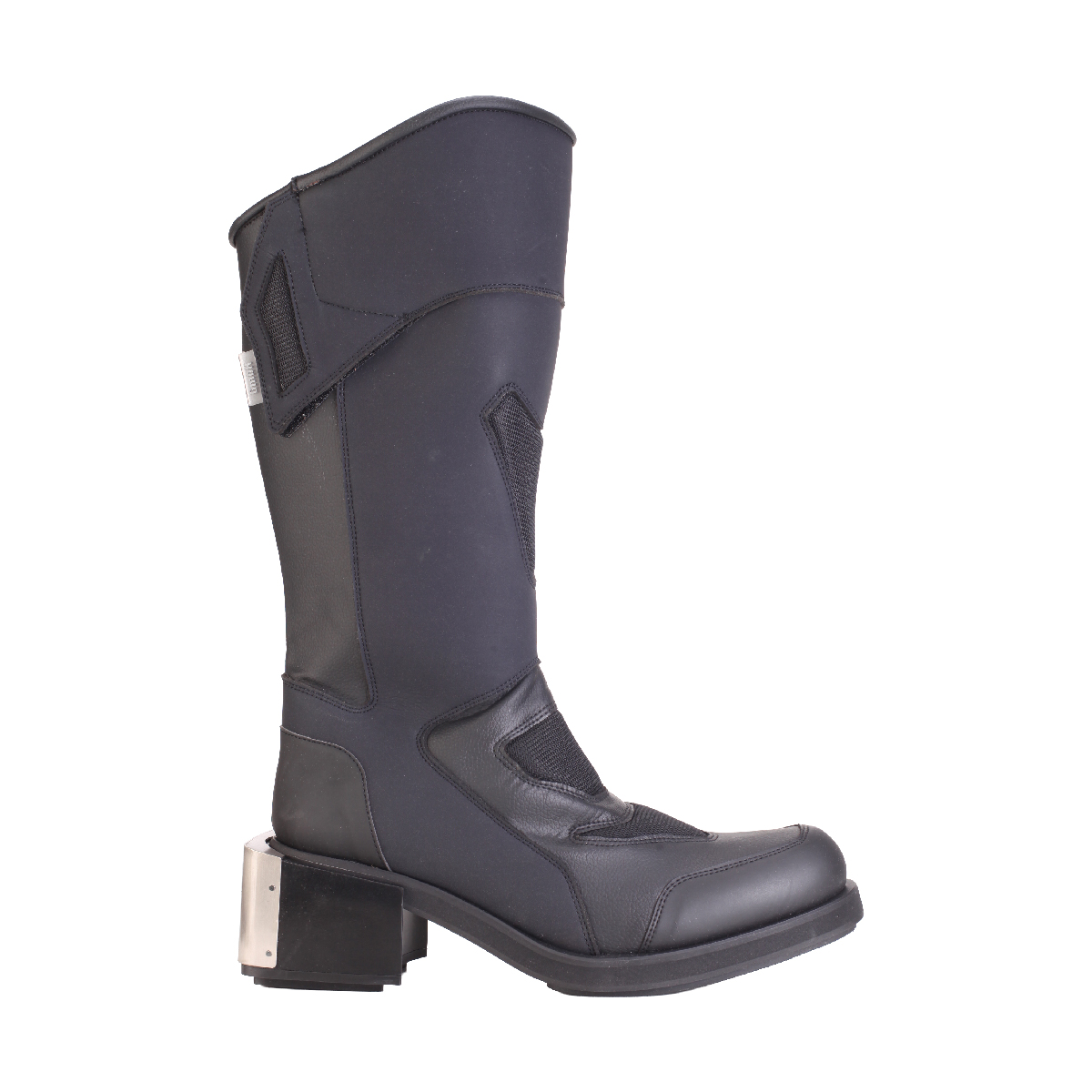 GMBH knee high moto boot Black man