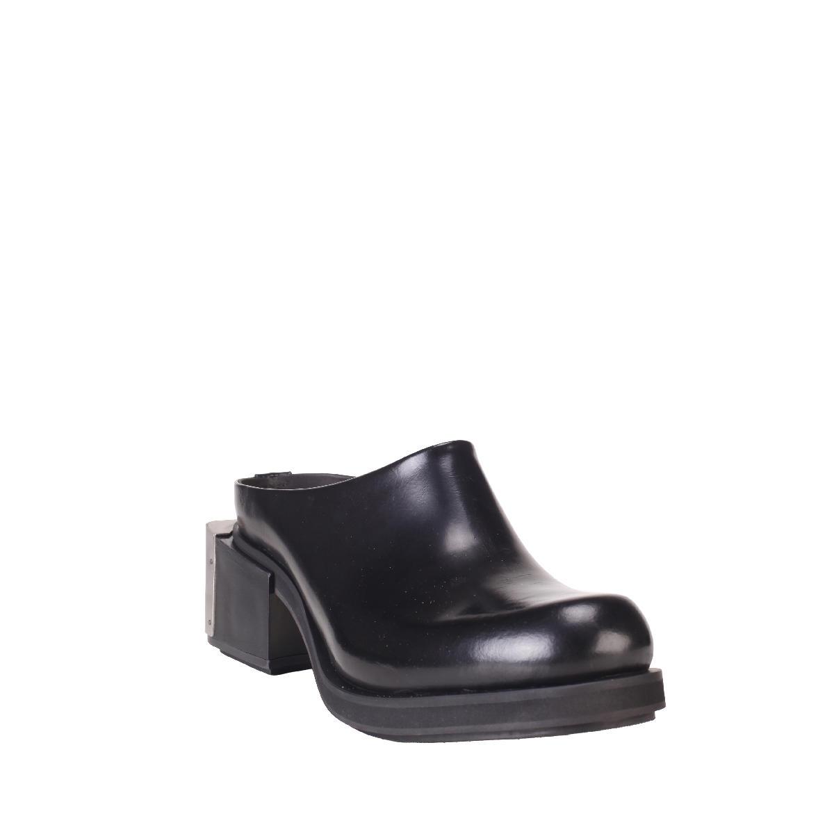  GMBH riding mule black leather man shoes 