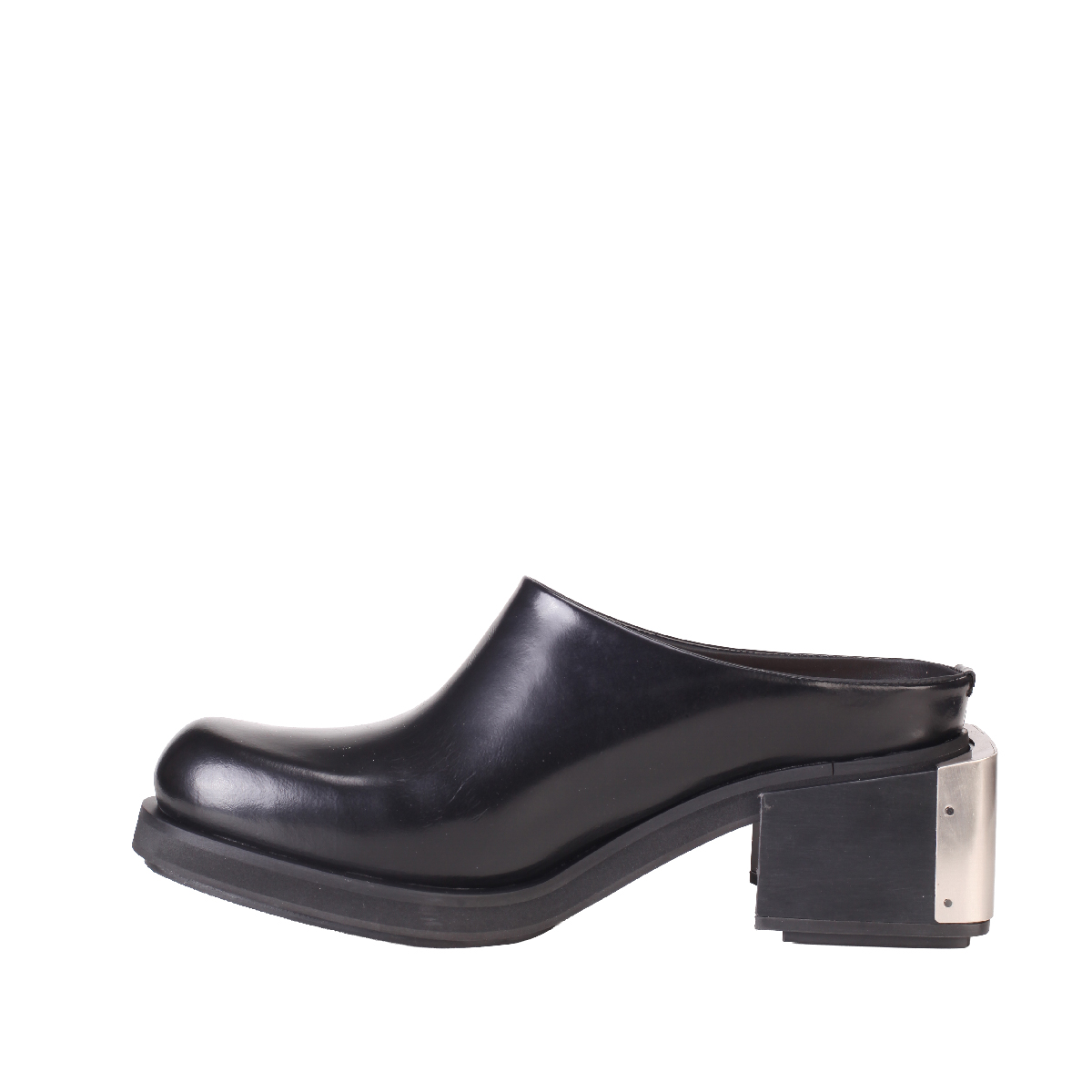  GMBH riding mule black leather man shoes 