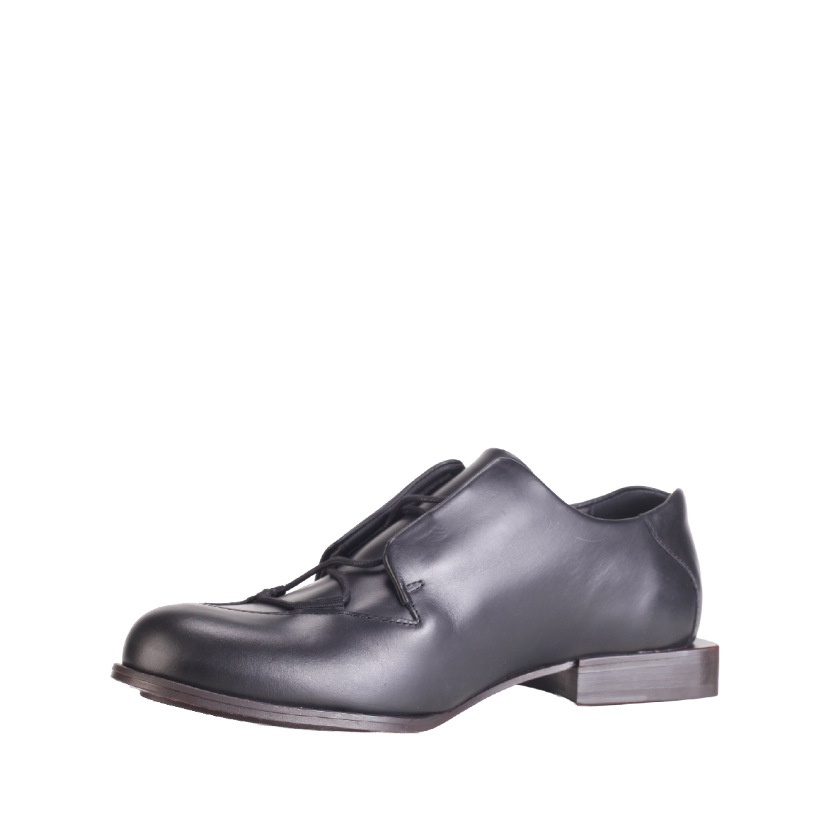 Nullus derby black shoes man