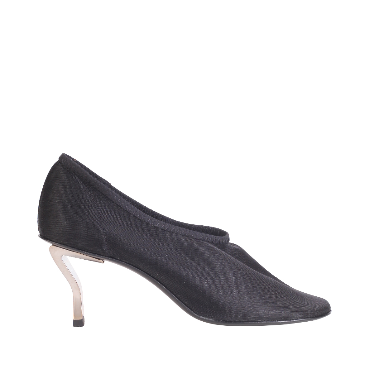 Nicole Saldaña Harper Black heel loafer woman 