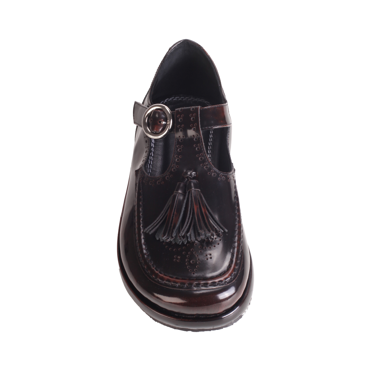 Nicole Saldaña Margot buckle loafers woman