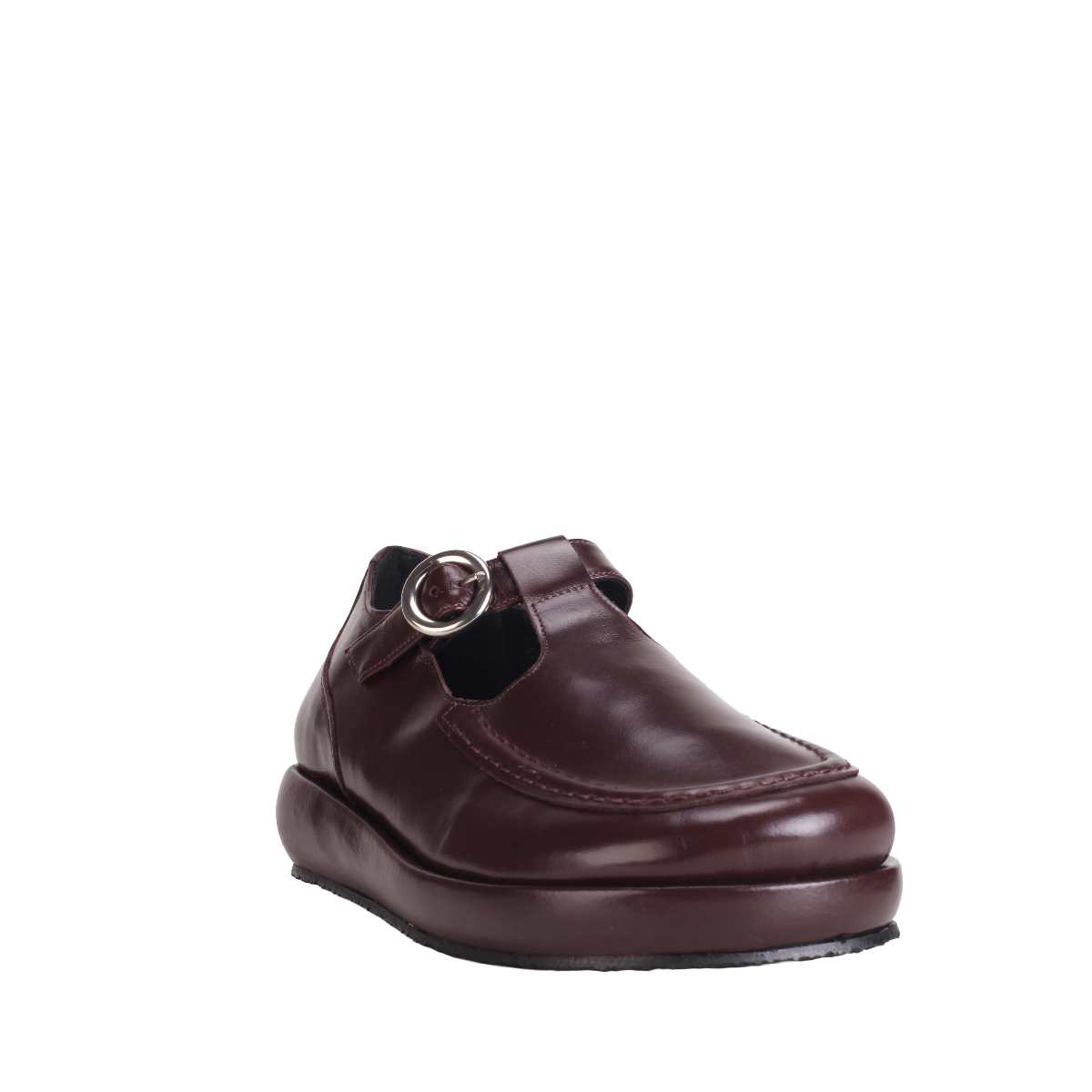  Nicole Saldaña Molly burgundy shoes woman 