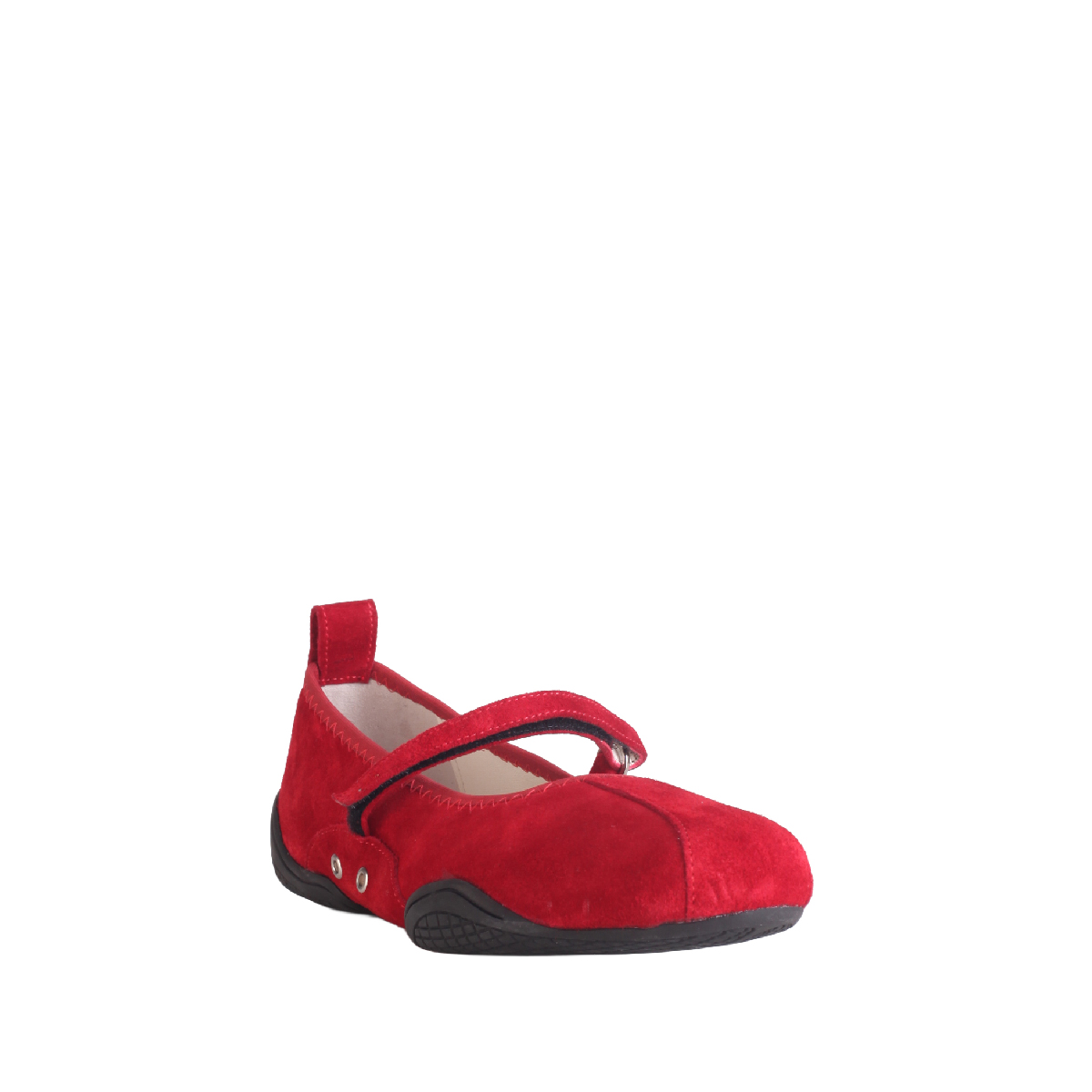 Nicole Saldaña sophie red suede mary jane women 