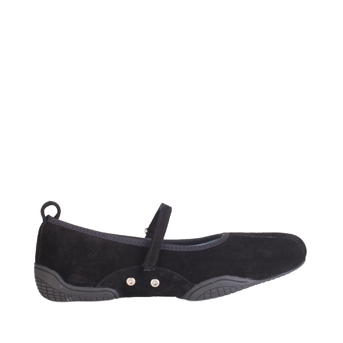 Nicole Saldaña sophie black suede mary jane women 