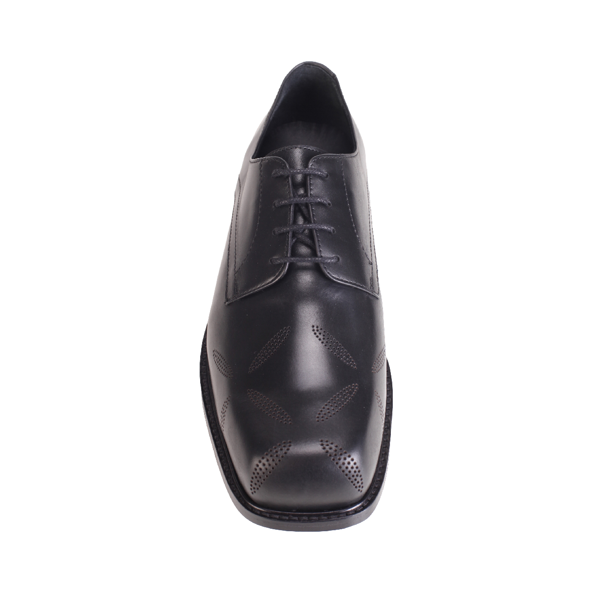  Stefan Cooke black leather shoes man  