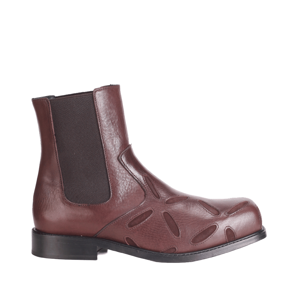 Stefan Cooke brown chelsea boots man 