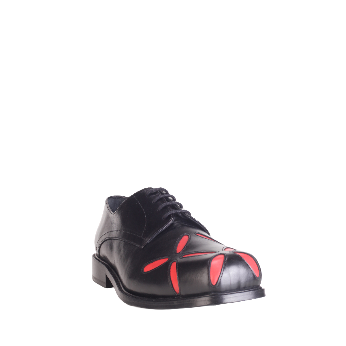  Stefan Cooke slashed square lace up shoes man 