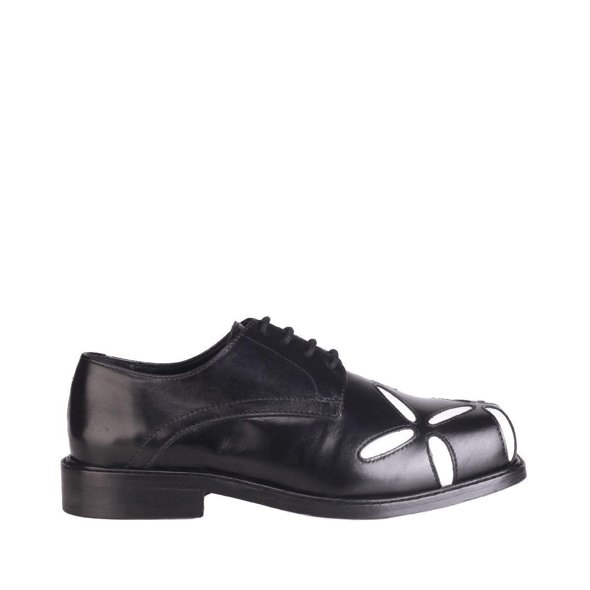  Stefan Cooke slashed square lace up shoes woman