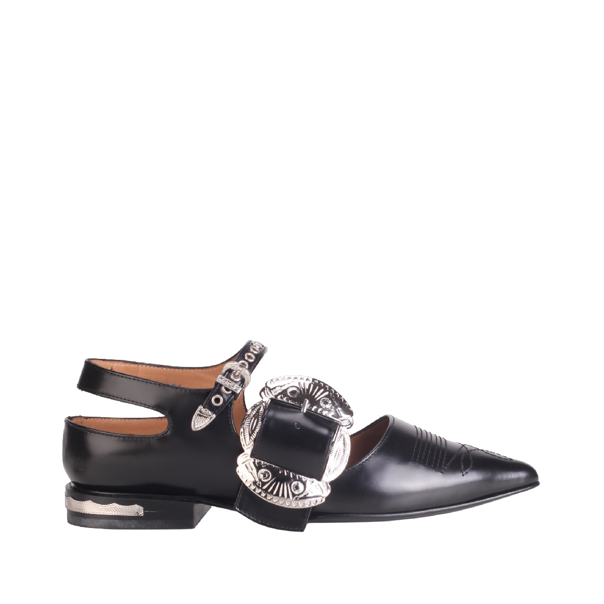 Toga Pulla AJ1232 black ballerina flats shoes Woman
