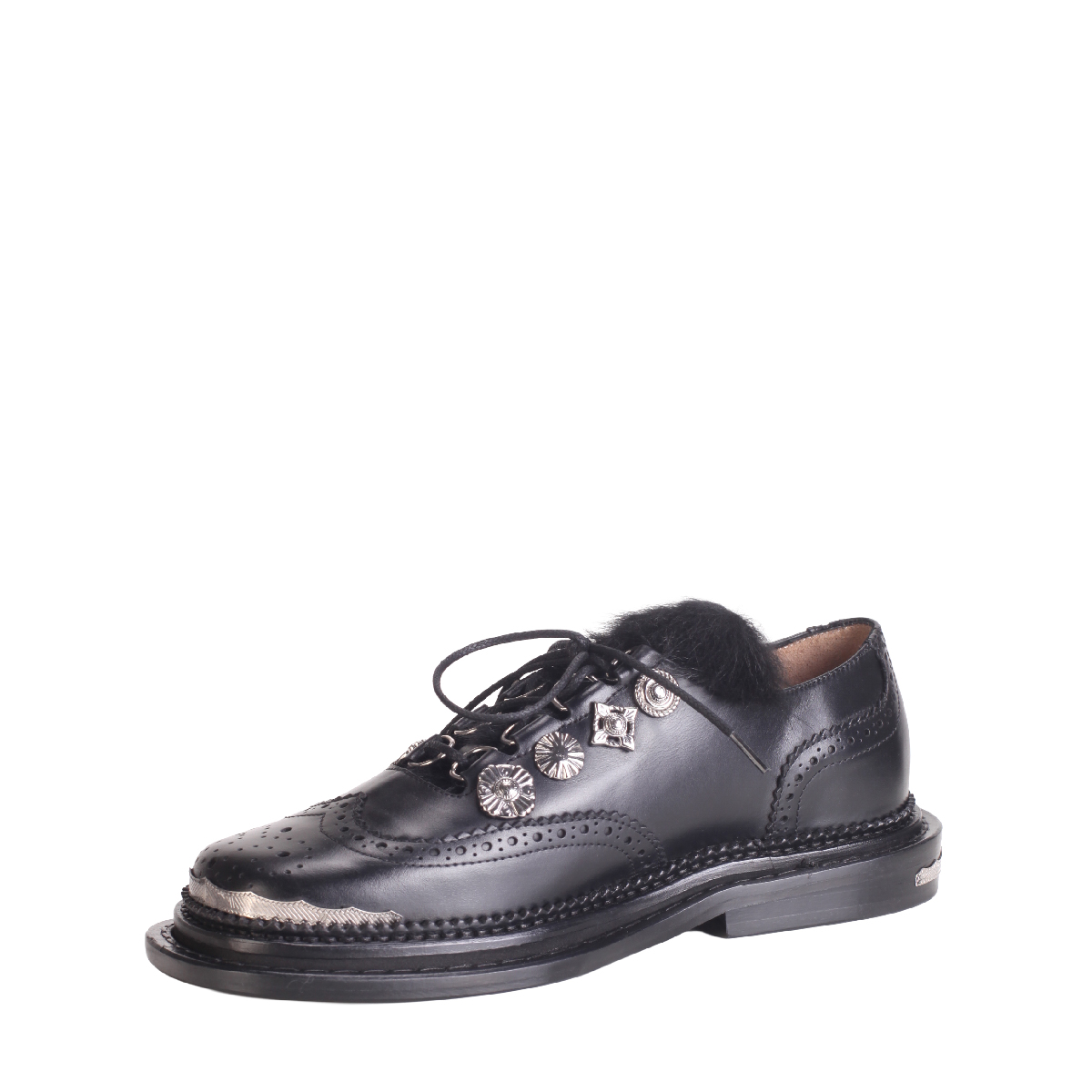 Toga Pulla AJ1275 black leather shoes  woman 