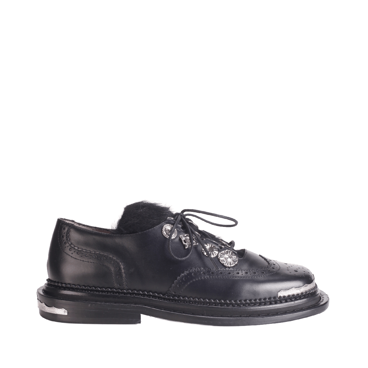 Toga Pulla AJ1275 black leather shoes  woman 
