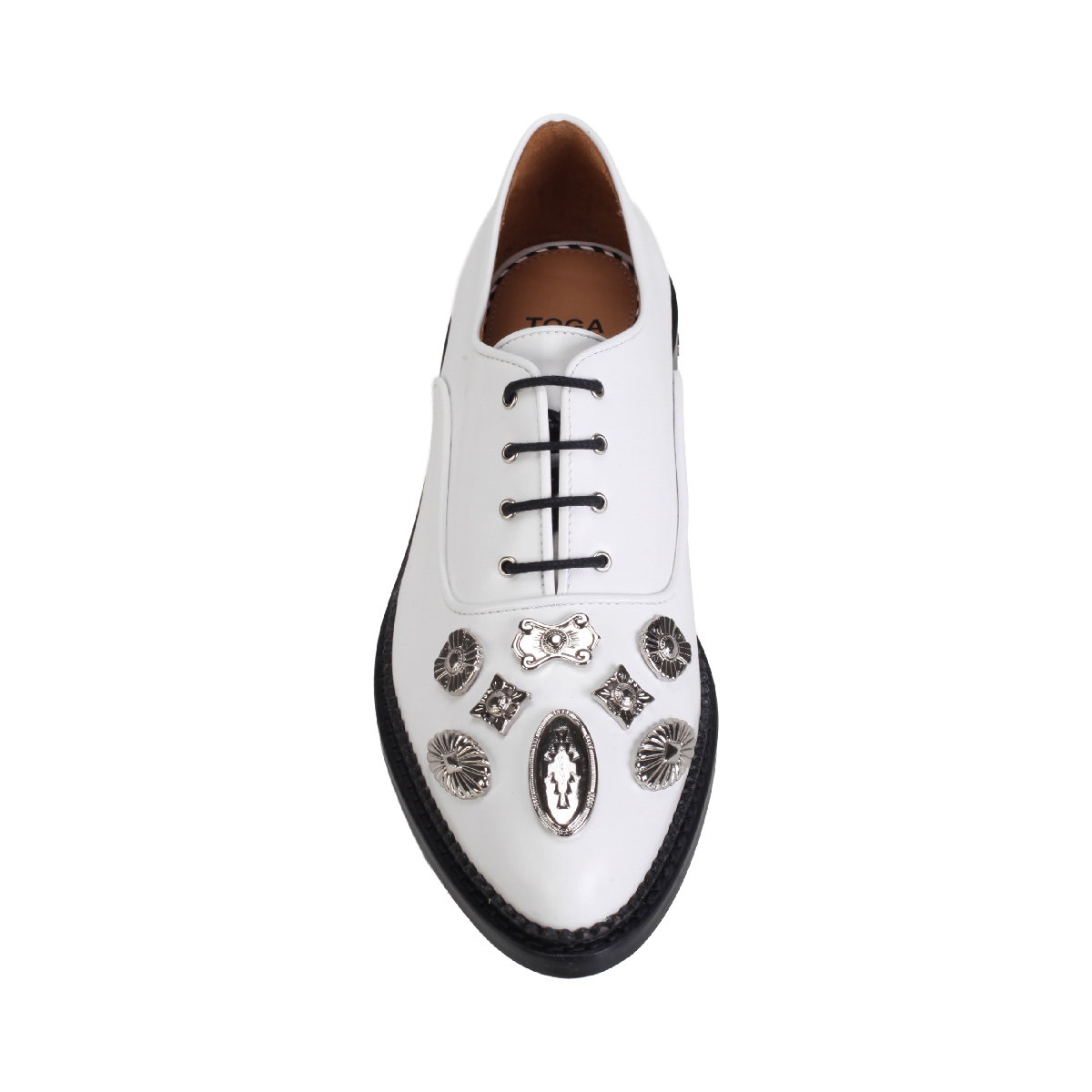  Toga Pulla AJ1305 Leather Lace up Shoes Women 