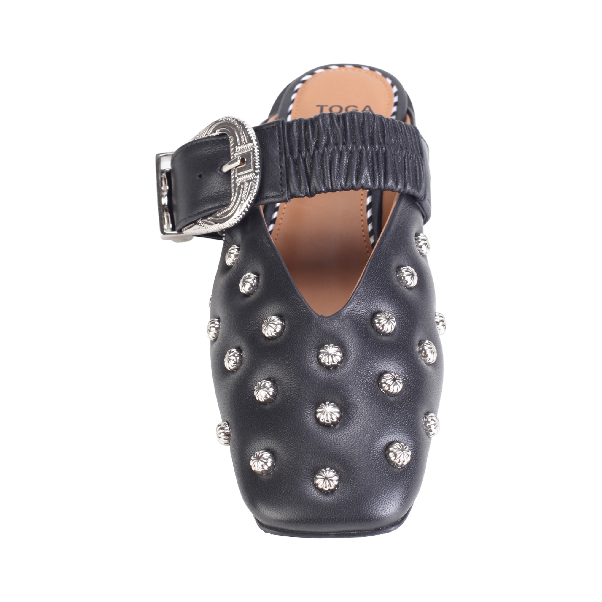 Toga Pulla AJ1234 black mules Women 