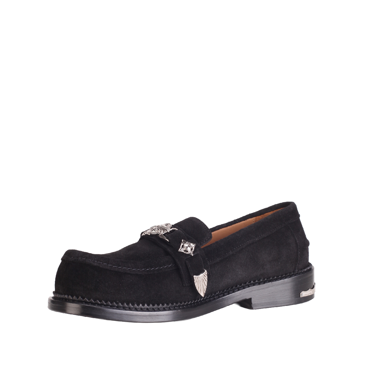  Toga Pulla AJ1348 black suede loafer 