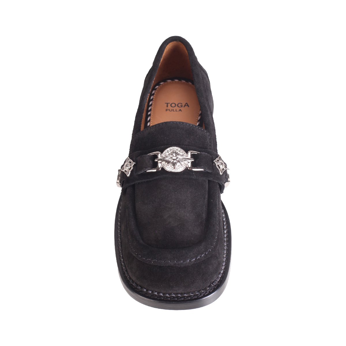  Toga Pulla AJ1348 black suede loafer 