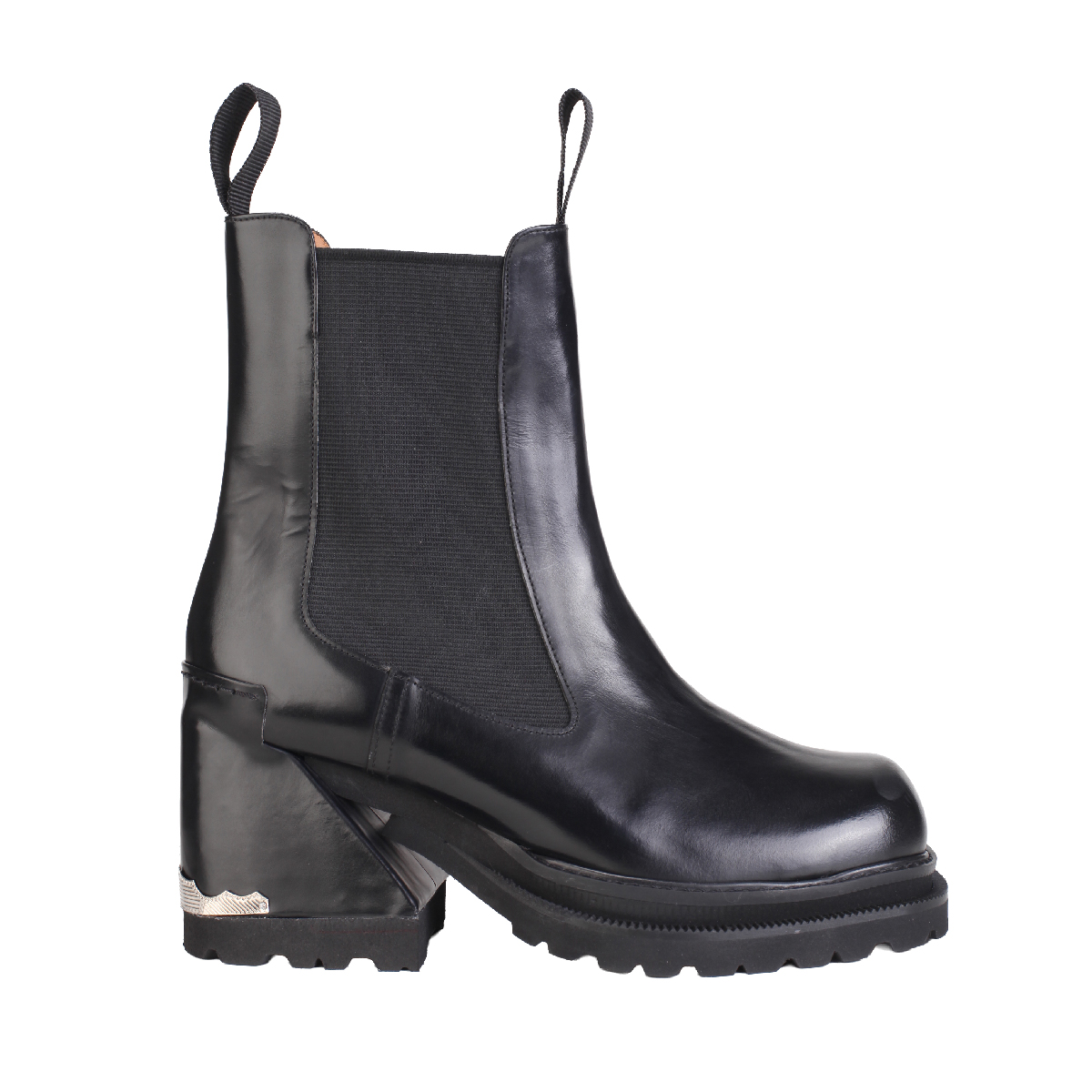 Toga Pulla AJ1363 black leather boots Women 