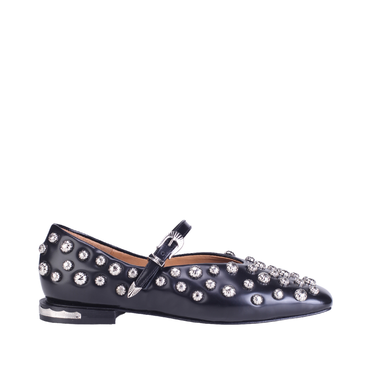 AJ1374 ballerina shoes black women 
