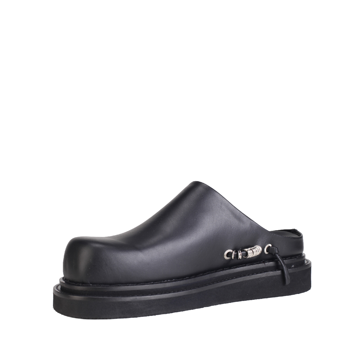  AJ1380 leather slippers black women 