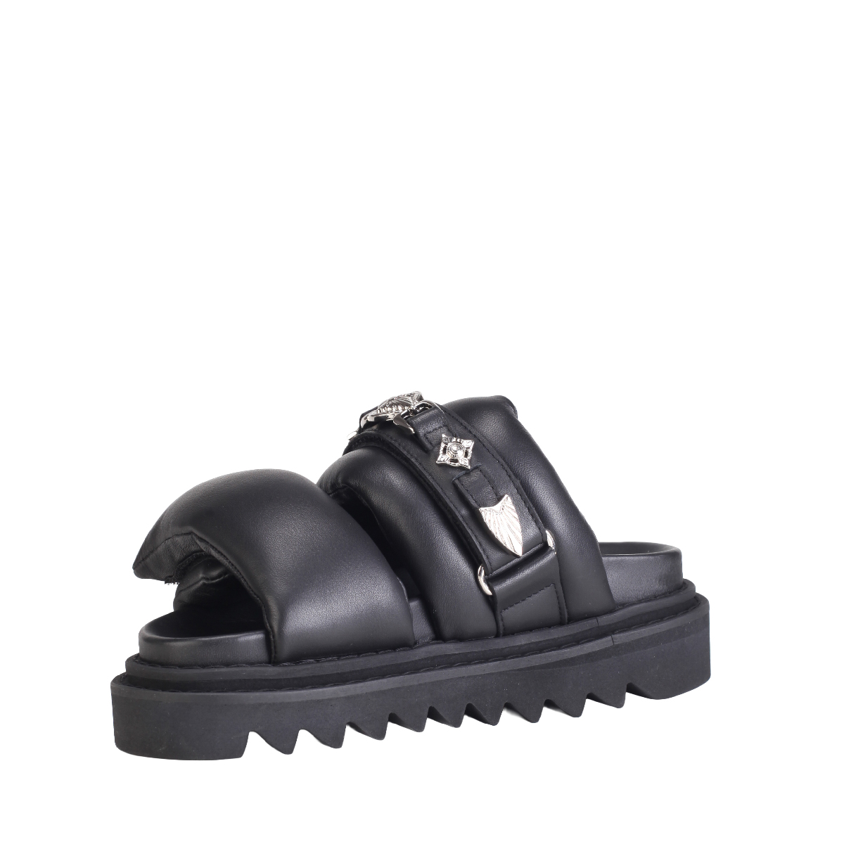 AJ1382 black sandals women 