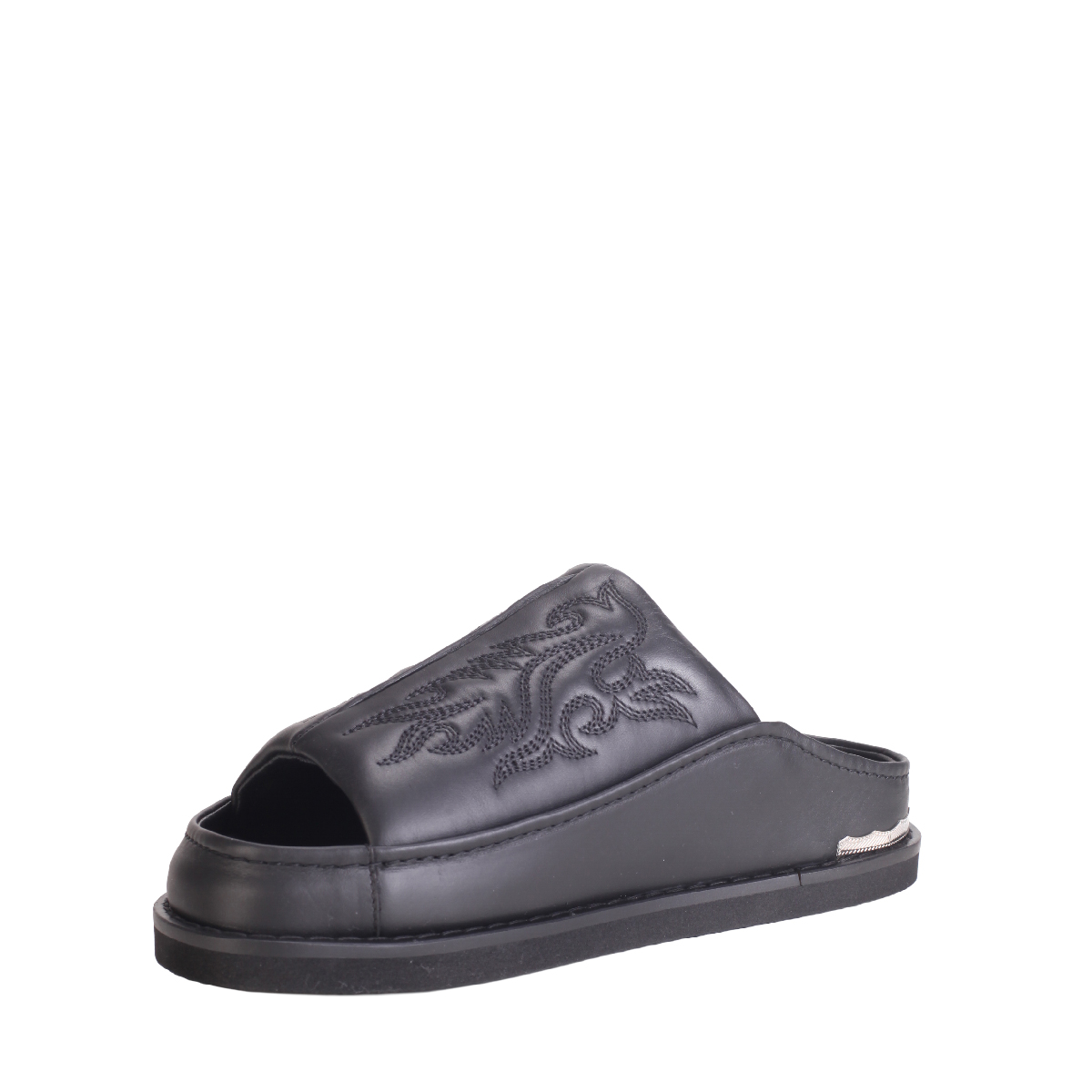 Toga Pulla AJ1401 black leather sandals Woman