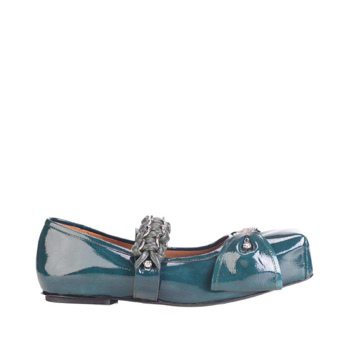 Toga Pulla AJ1411 green balet flats Woman 