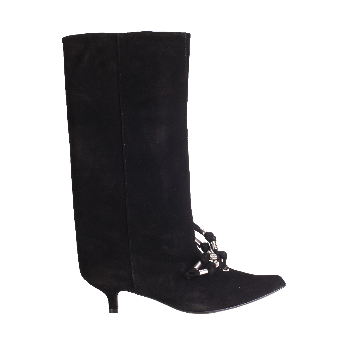 Toga Pulla AJ1420 black suede boots Woman
