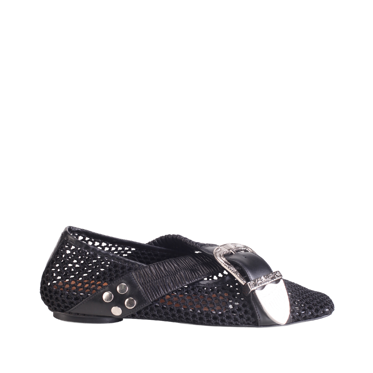 Toga Pulla AJ1434 Black Ballerina shoes woman 
