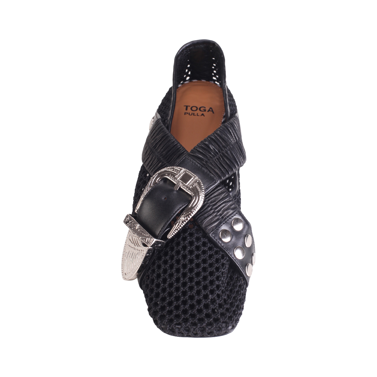  Toga Pulla AJ1434 Black Ballerina shoes woman 