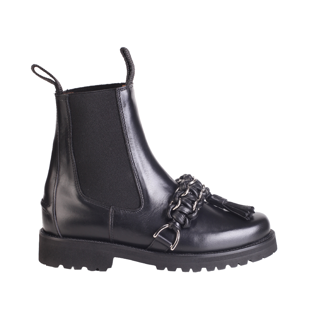 Toga Pulla AJ1444 black leather boots woman 