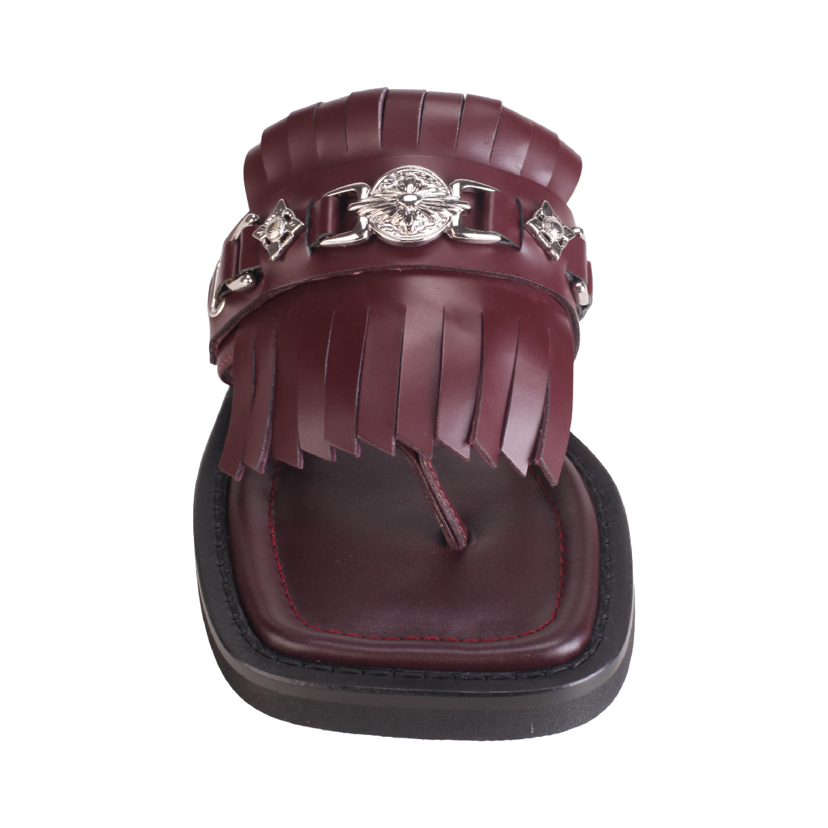 AJ1461 - toga pulla burgundy sandals woman