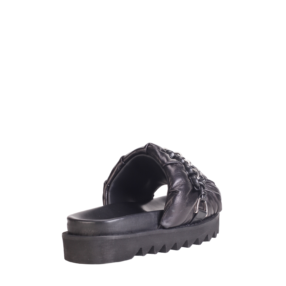  Toga Pulla AJ1463 black leather sandal woman 