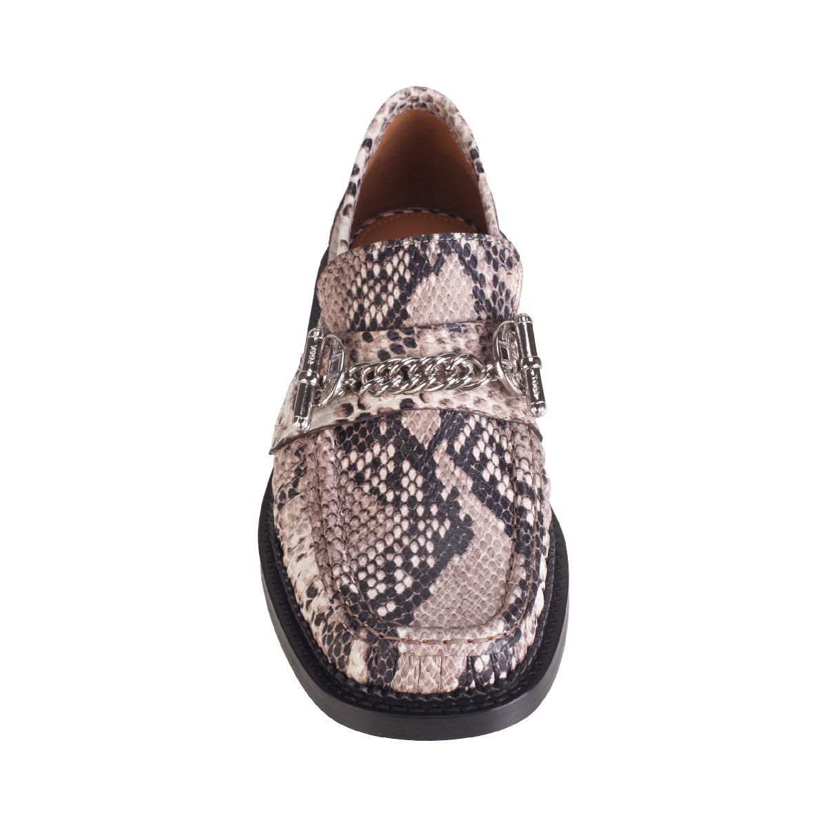 AJ1510 loafer Toga Pulla woman snake effect