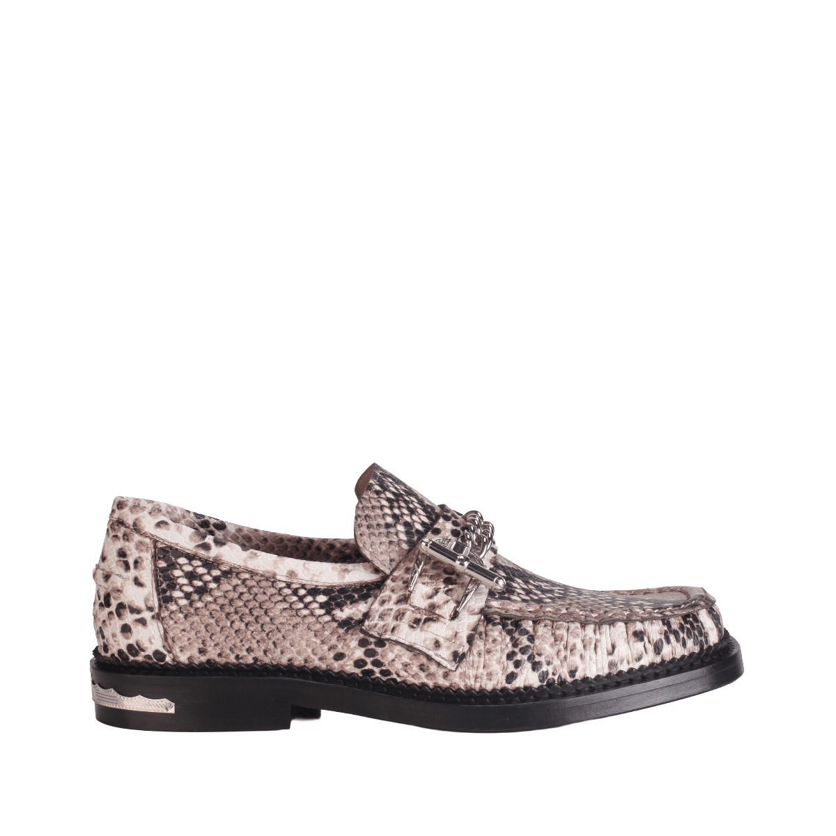 AJ1510 loafer Toga Pulla woman snake effect