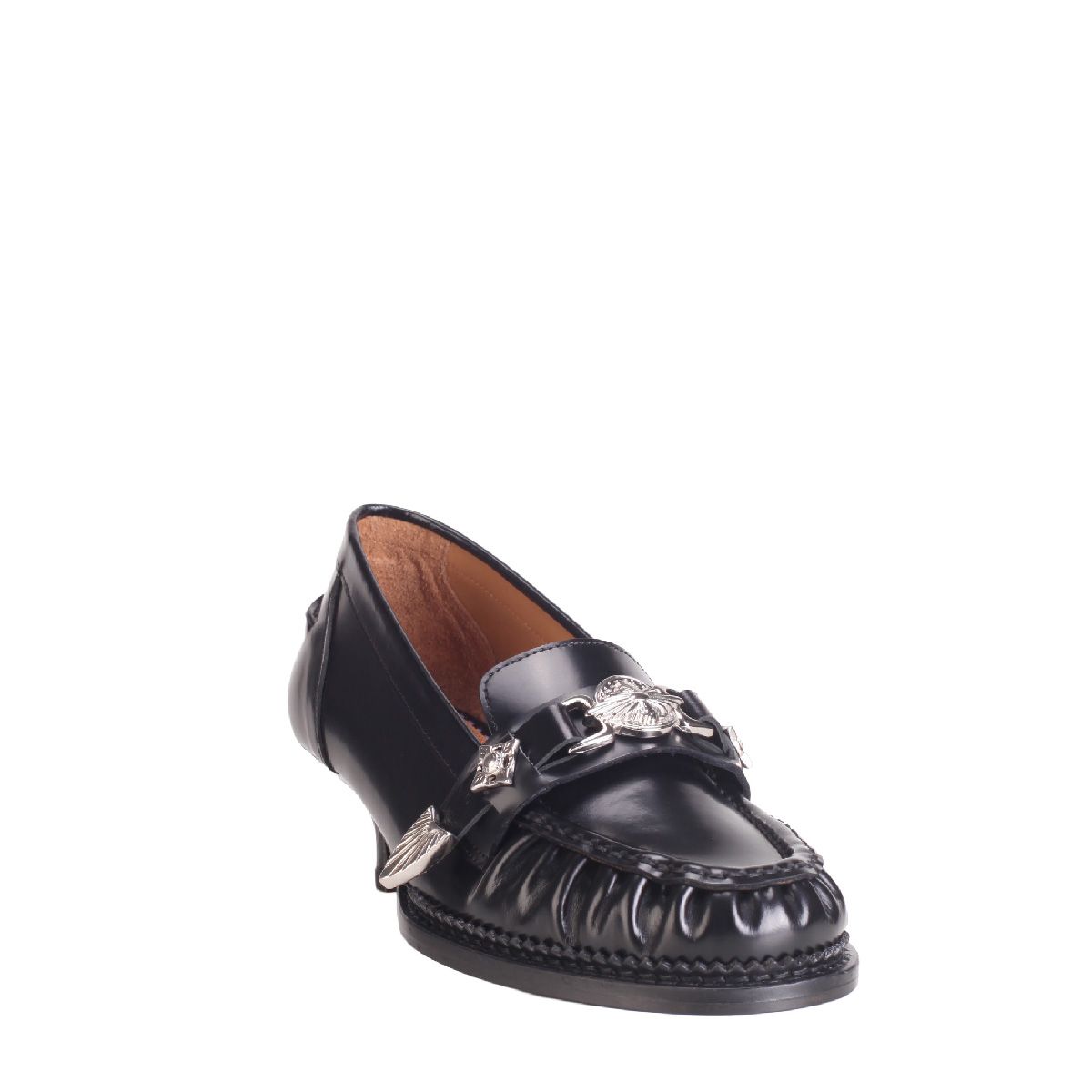 AJ1512 kitten heel loafer Toga Pulla woman black