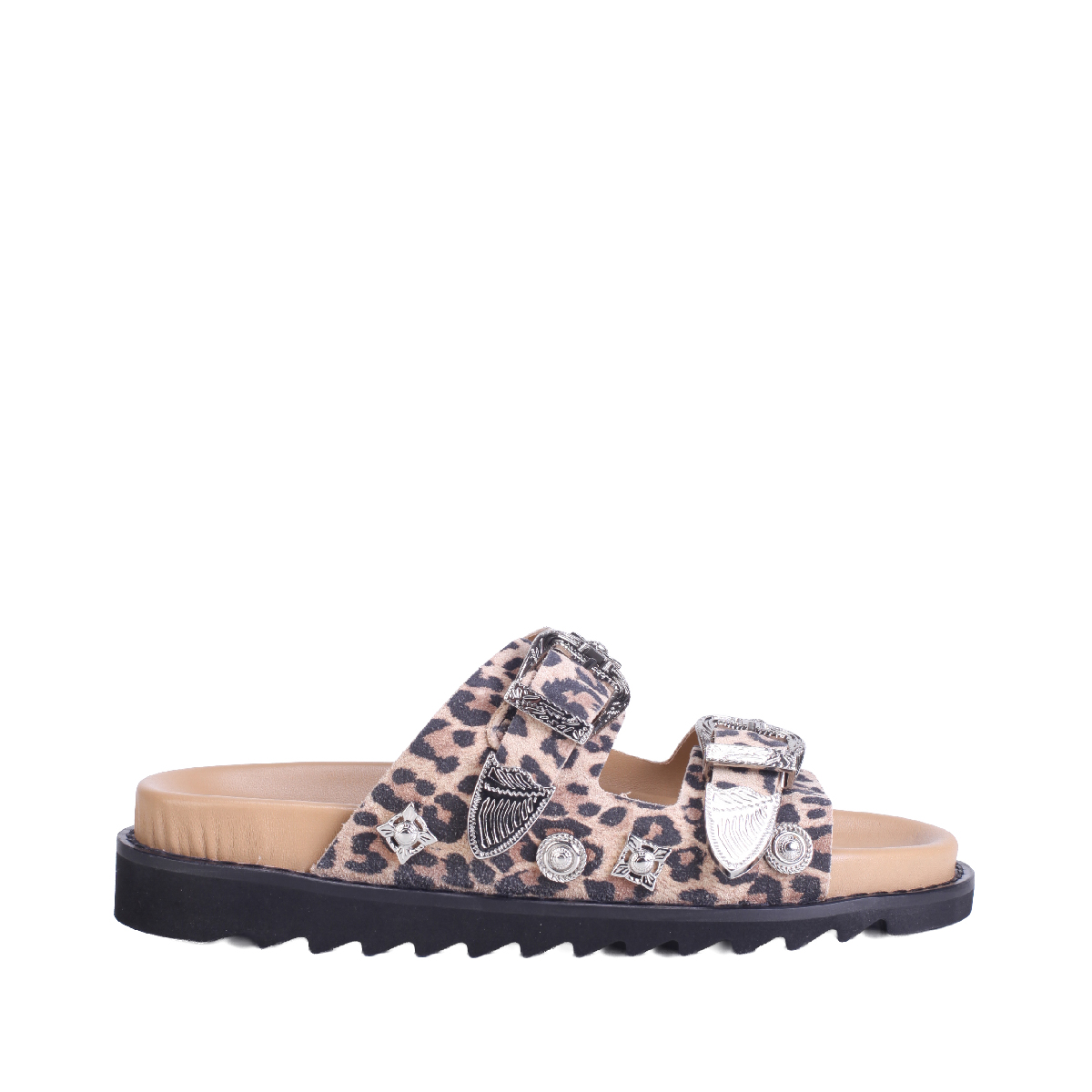 toga Pulla AJ844 leopard sandals 