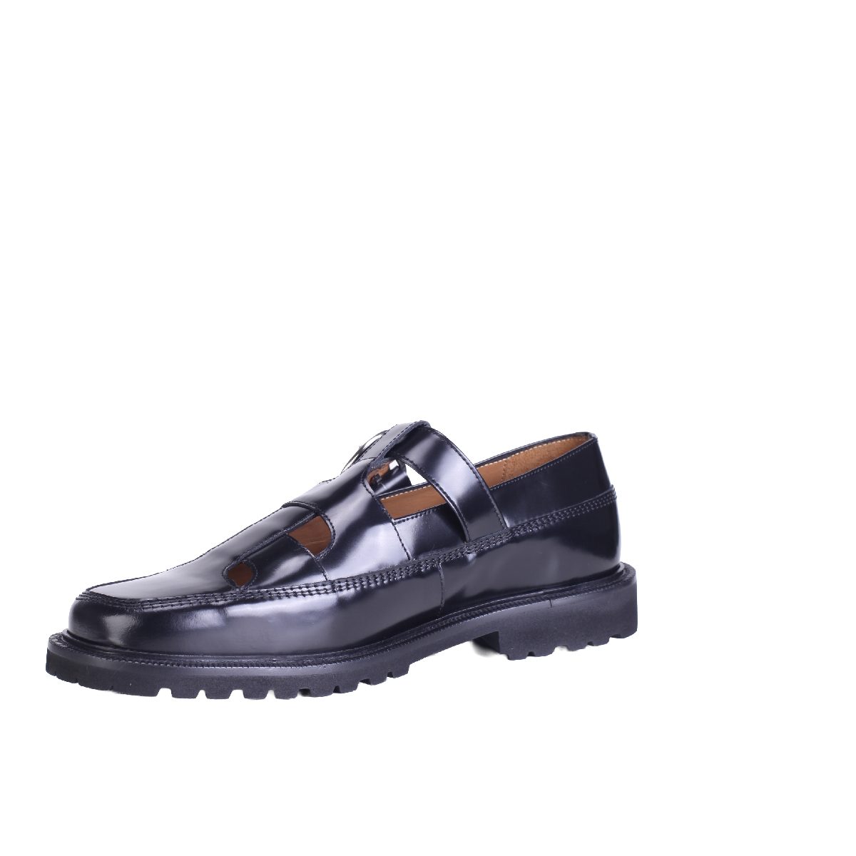  AJ1394 leather shoes black men 