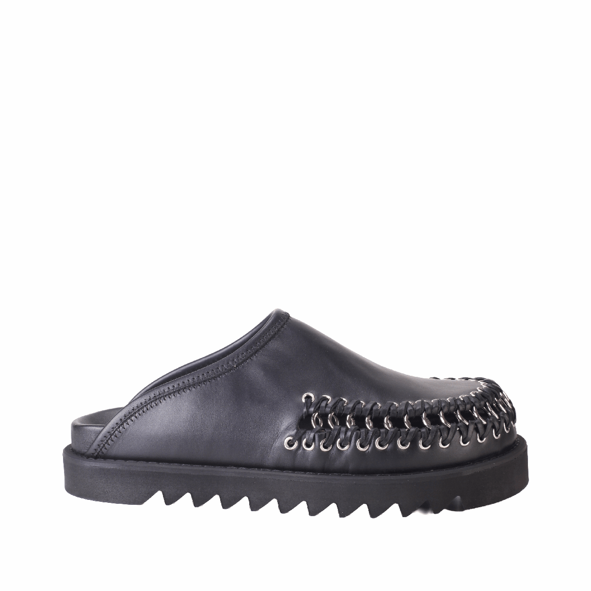  Toga Virilis AJ1424 leather slipper black man