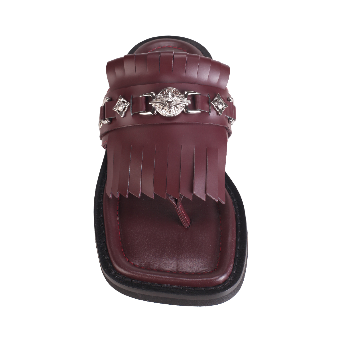 AJ1471 - toga virilis burgundy sandals man
