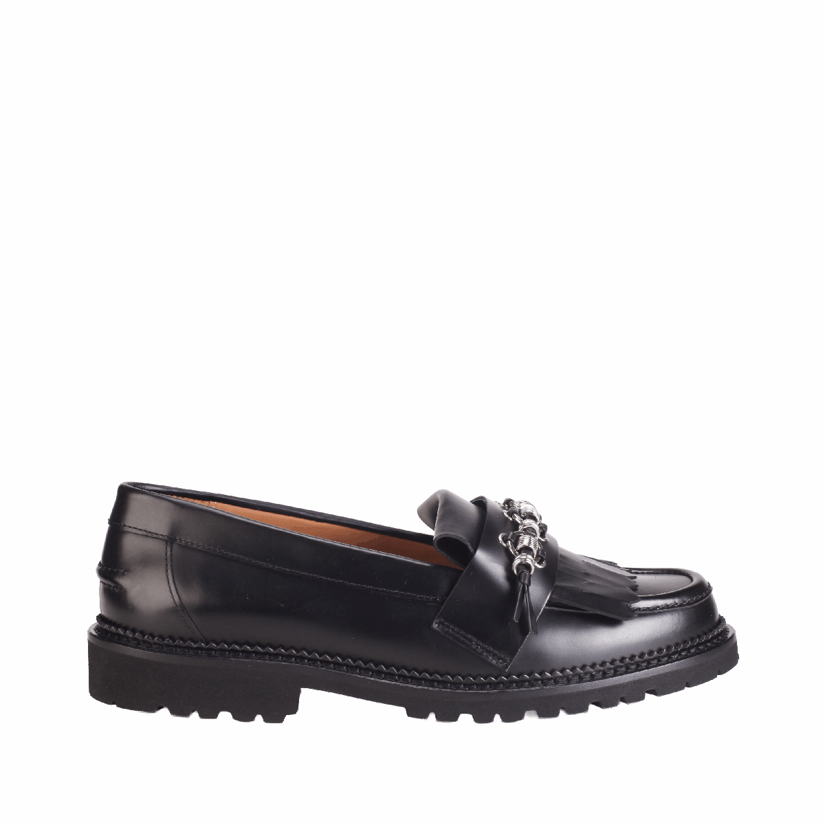 Toga Virilis AJ1473 black leather loafer man