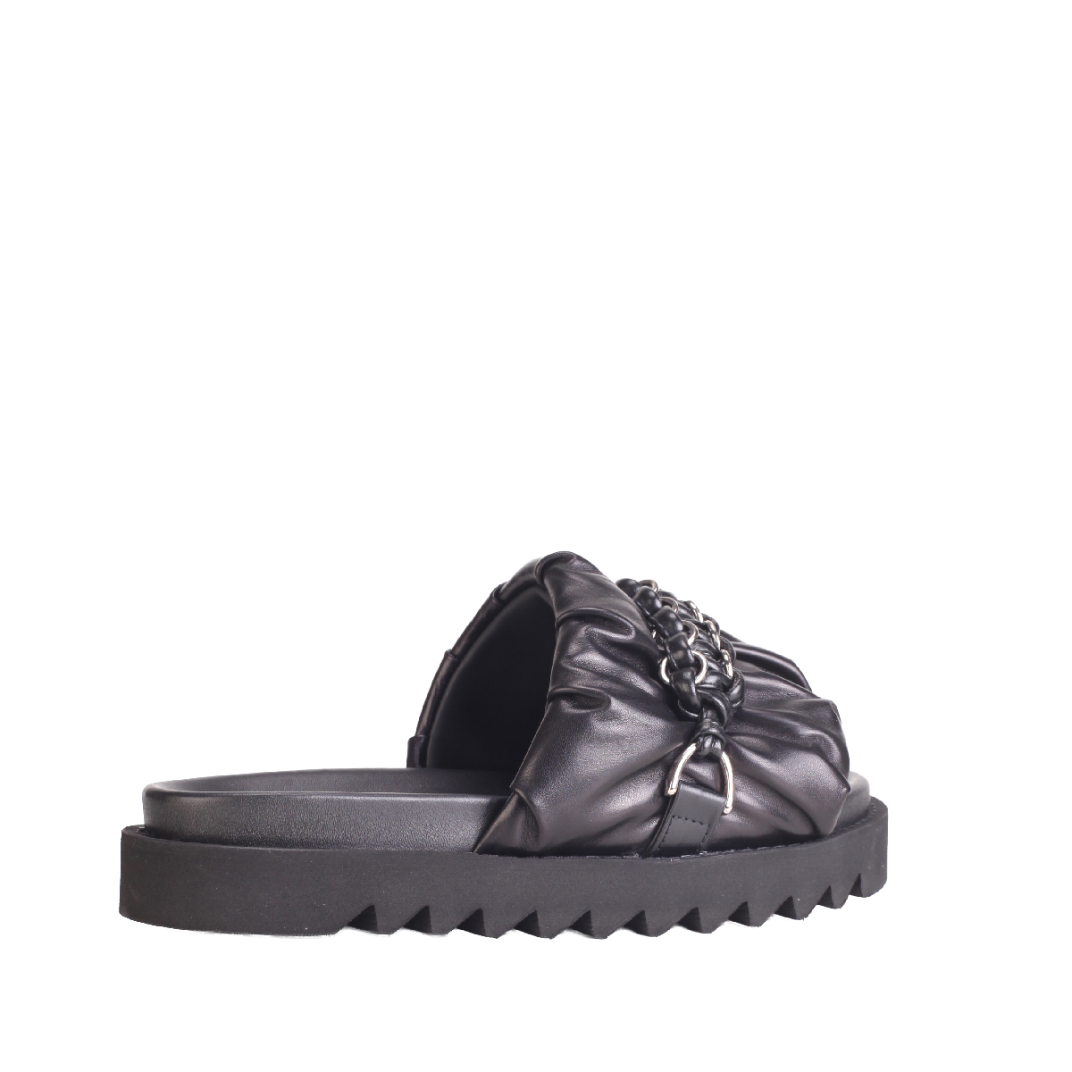  Toga virilis aj1488 black leather sandal man 
