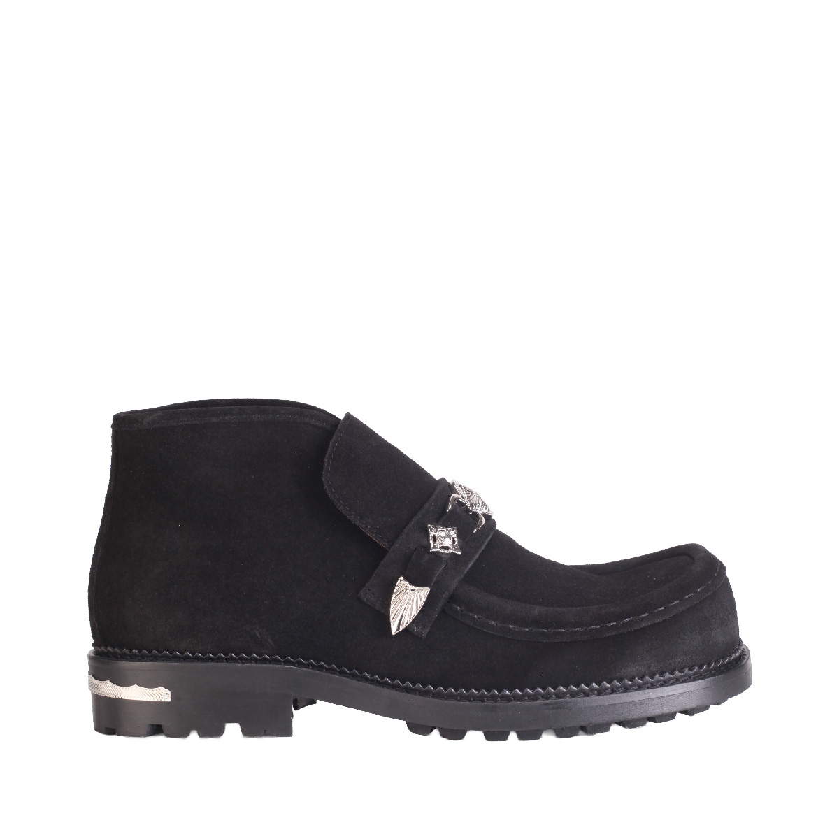AJ1521 boots suede Toga Virilis man black
