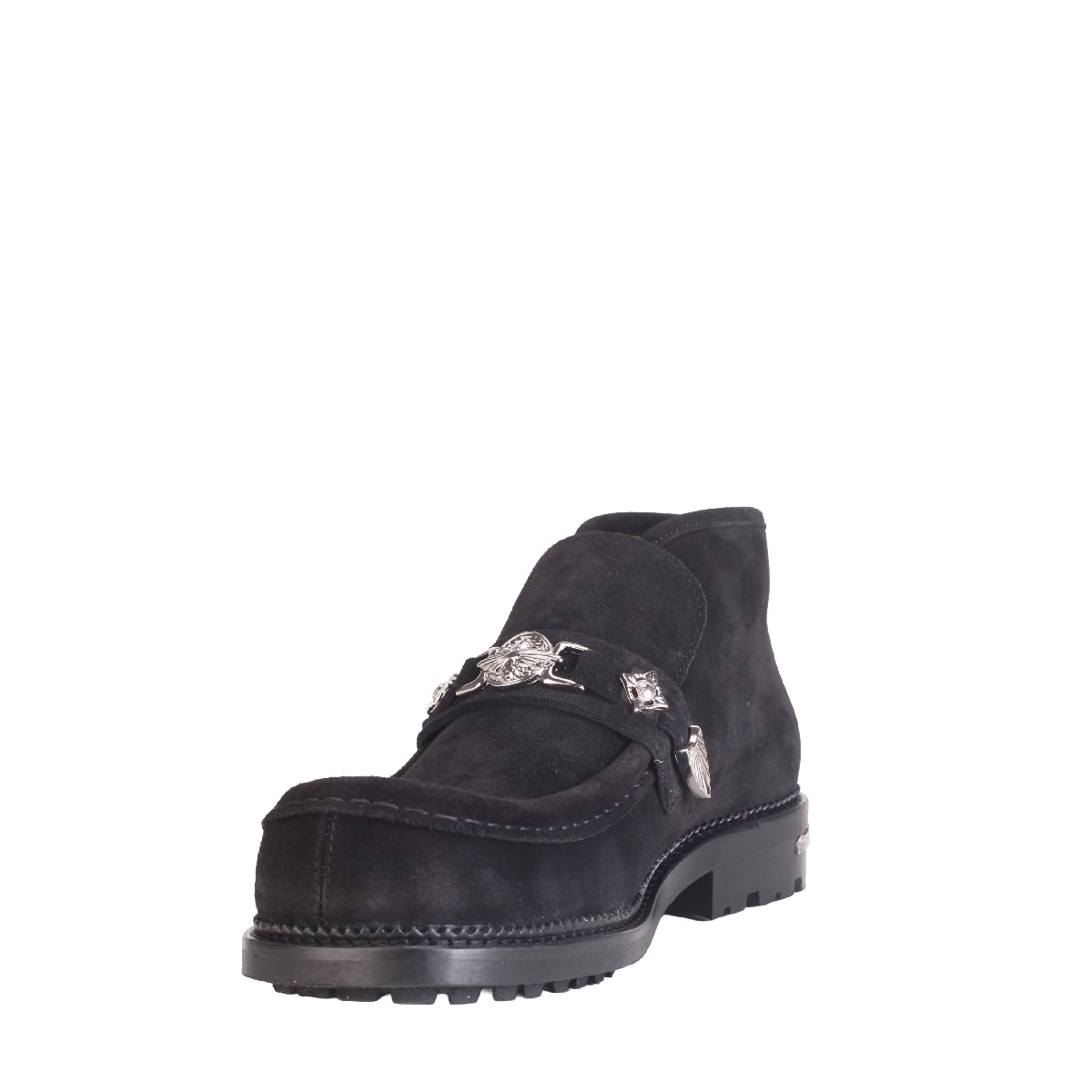 AJ1521 boots suede Toga Virilis man black
