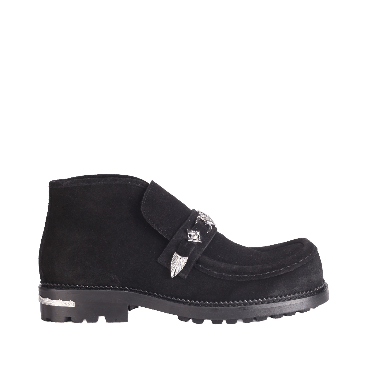 AJ1521 boots suede Toga Virilis man black